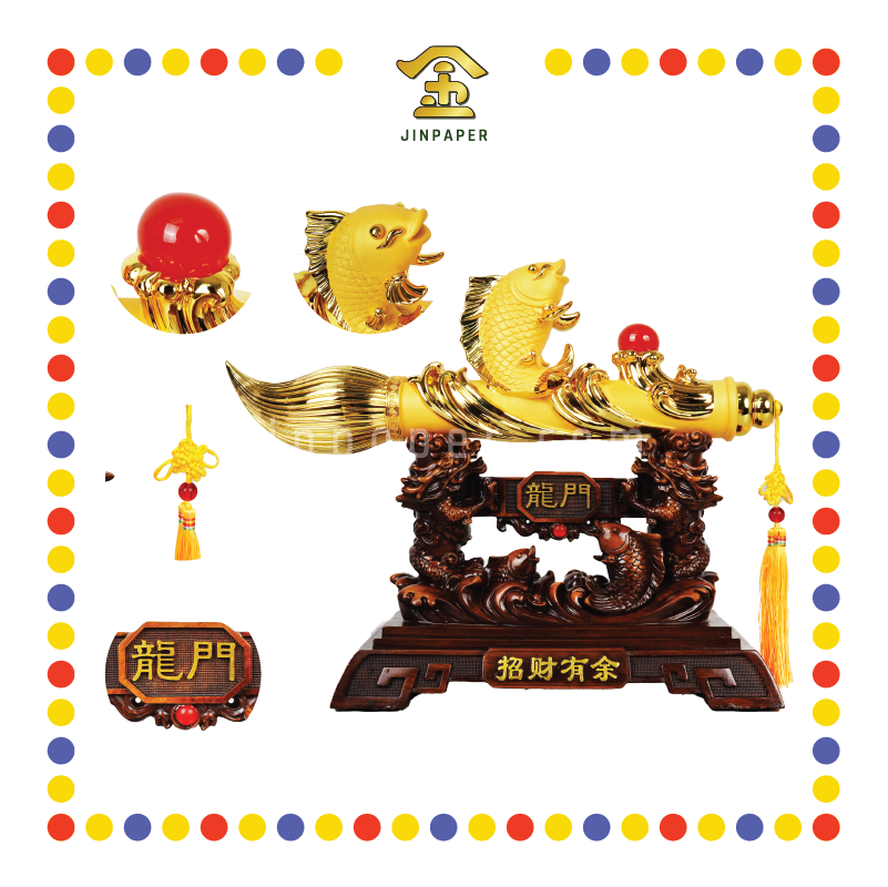 LUCKY GOODS 沙金招财有余 大