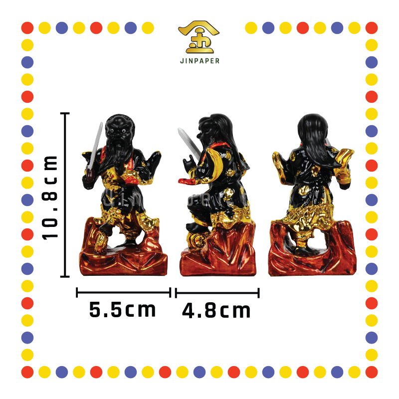 PRAYING STATUE 11cm 镀金站法主公