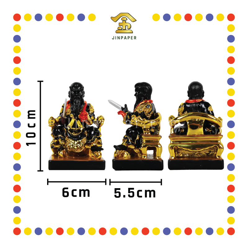 PRAYING STATUE 11cm 镀金坐法主公