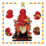 PRAYING STATUE 12" 树脂简彩洪公