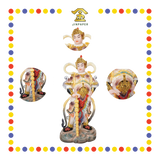 PRAYING  STATUE 12寸 实心站富贵彩韦陀