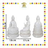 PRAYING STATUE 12寸 全白观音