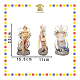 PRAYING  STATUE 12寸 实心站富贵彩韦陀