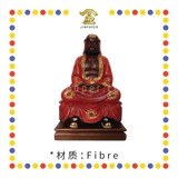 PRAYING  STATUE 12" 树脂敦煌彩达摩祖师