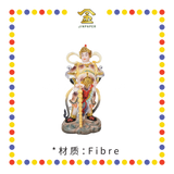 PRAYING  STATUE 12寸 实心站富贵彩韦陀