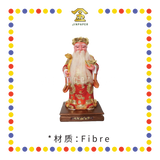 PRAYING  STATUE 12" 敦煌彩站如意土地公