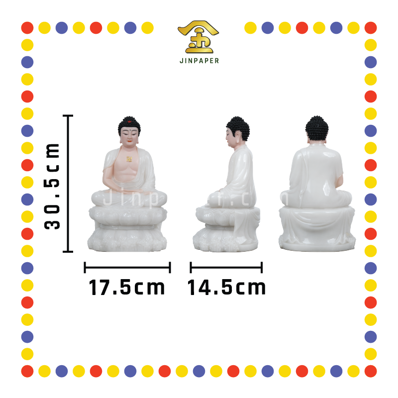 PRAYING STATUE 12寸 坐如来佛