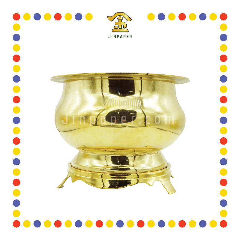 PRAYING CENSER 12寸 铜光身炉 (香炉)