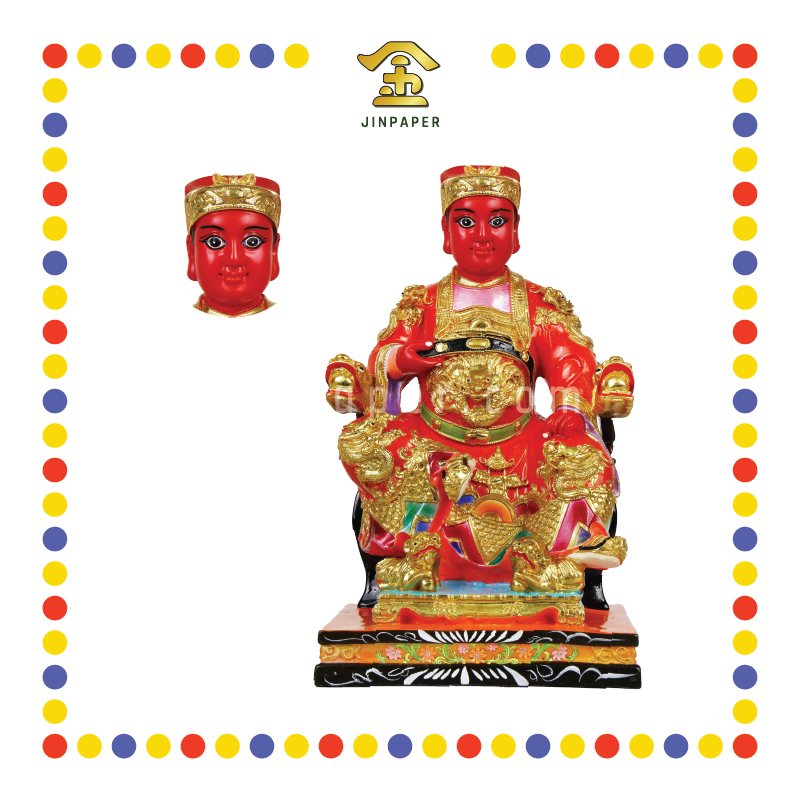 PARYING STATUE 12寸 彩色广泽尊王