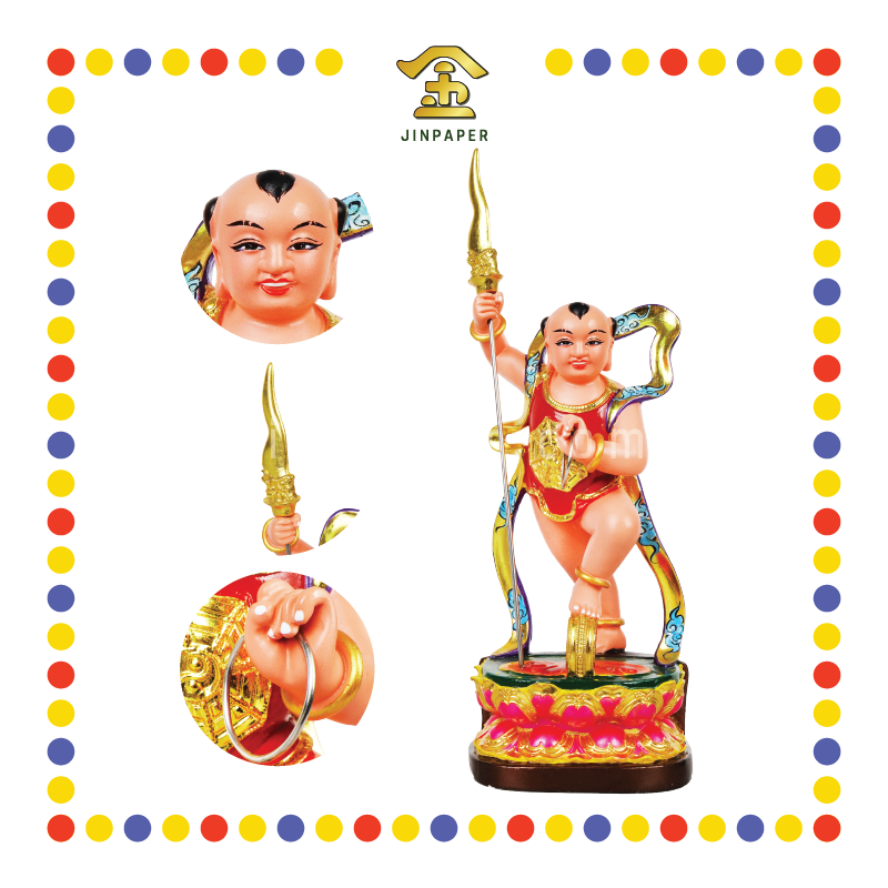 PRAYING STATUE 12寸 彩色哪吒