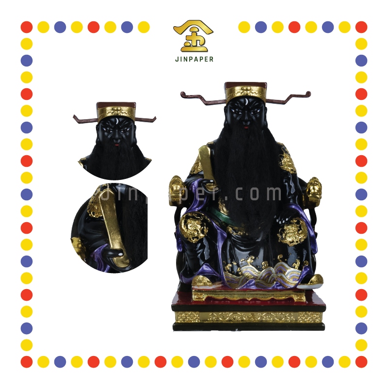 PRAYING STATUE 12寸 彩色包青天