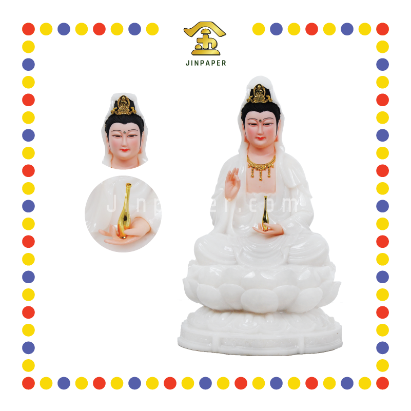 PRAYING STATUE 12寸 单色脸观音