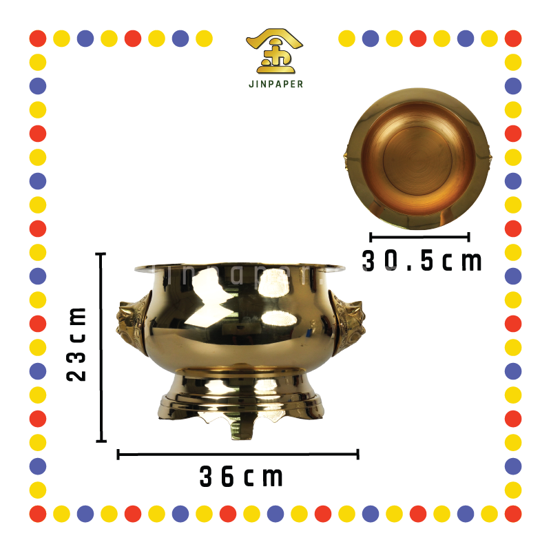 PARYING CENSER 12寸 铜香炉