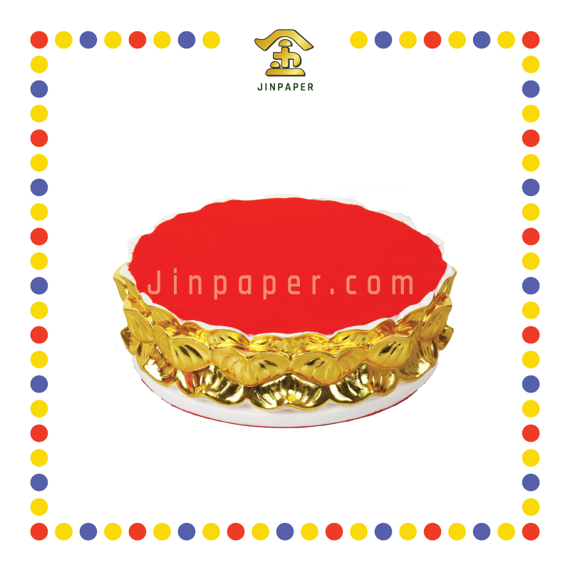 STATUE STAND 13½ 莲花座(金箔)