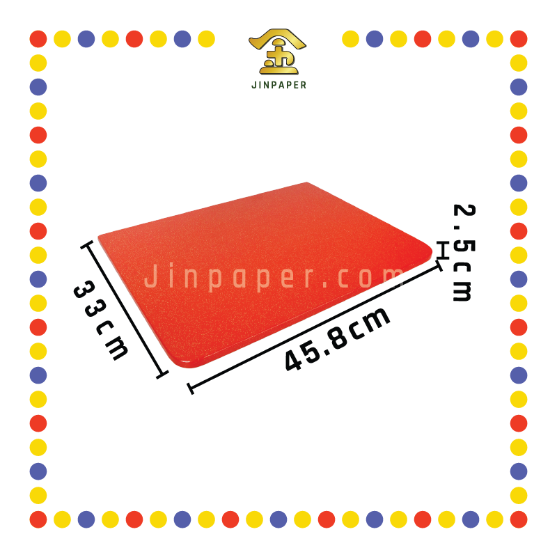 PRAYING STONE【13寸/15寸/18寸】金点地主石(红)