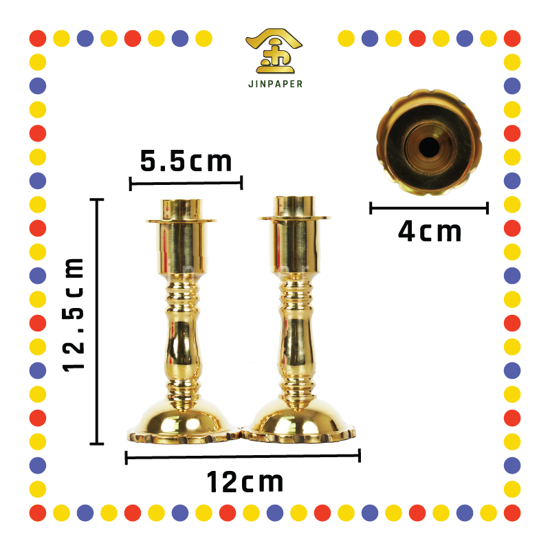 PRAYING CANDLESTICK 2号 双用铜烛台