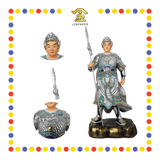 PRAYING  STATUE 16" 树脂七彩赵子龙