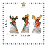 PRAYING  STATUE 16" 树脂素帛东营张元帅