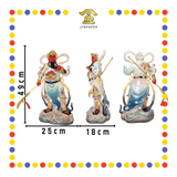 PRAYING  STATUE 19寸 实心站富贵彩关公