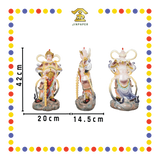 PRAYING  STATUE 16寸 实心站富贵彩韦陀