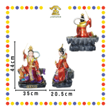 PRAYING  STATUE 16寸 仿铜彩九天玄女