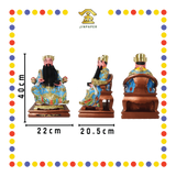 PRAYING  STATUE 16" 七彩敦煌鲁班