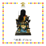 PRAYING  STATUE 16寸 彩色按金箔张公