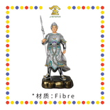 PRAYING  STATUE 16" 树脂七彩赵子龙