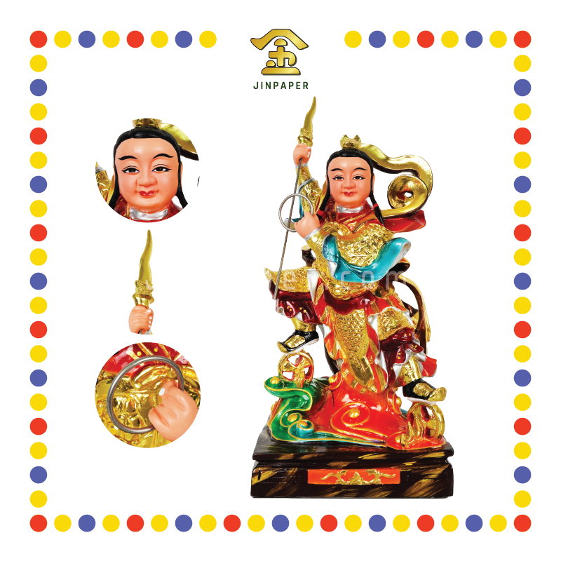 PRAYING STATUE 16寸 彩色哪吒