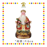 PRAYING STATUE 16" 树脂金缕彩如意元宝土地