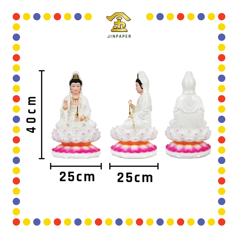 PRAYING STATUE 16寸 水石观音