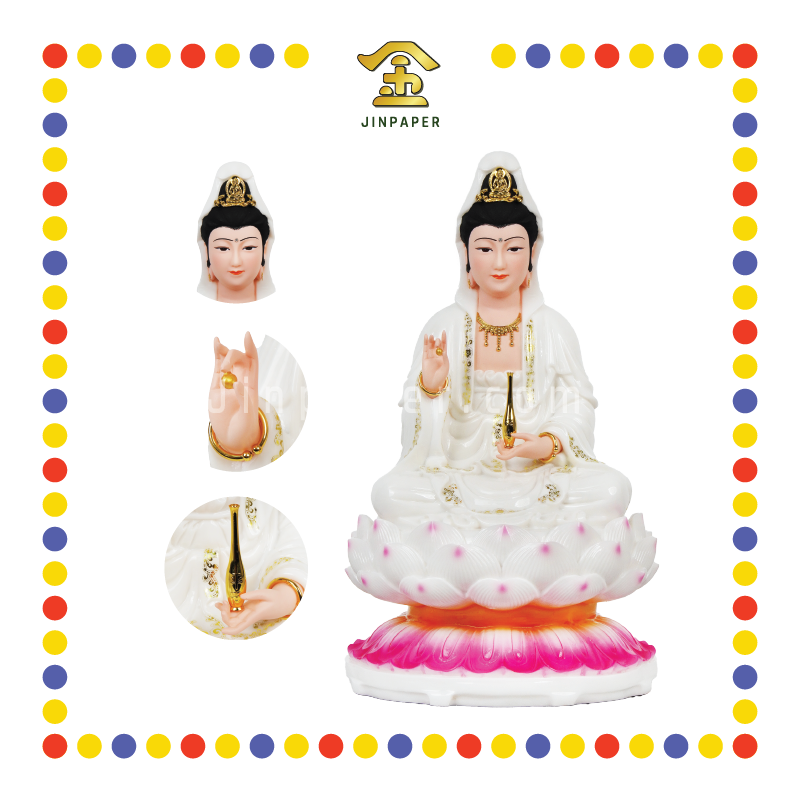 PRAYING STATUE 16寸 水石观音