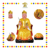 PRAYING  STATUE 16" 皇帽黄衣MISAI拿督公/刀