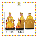 PRAYING  STATUE 16" 皇帽黄衣MISAI拿督公/刀