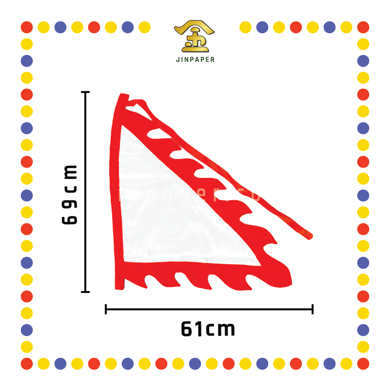 PRAYING FLAG 18寸 五色空旗