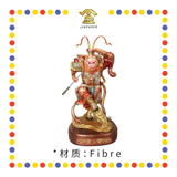 PRAYING STATUE 19" 树脂金缕彩站圆座齐天大圣