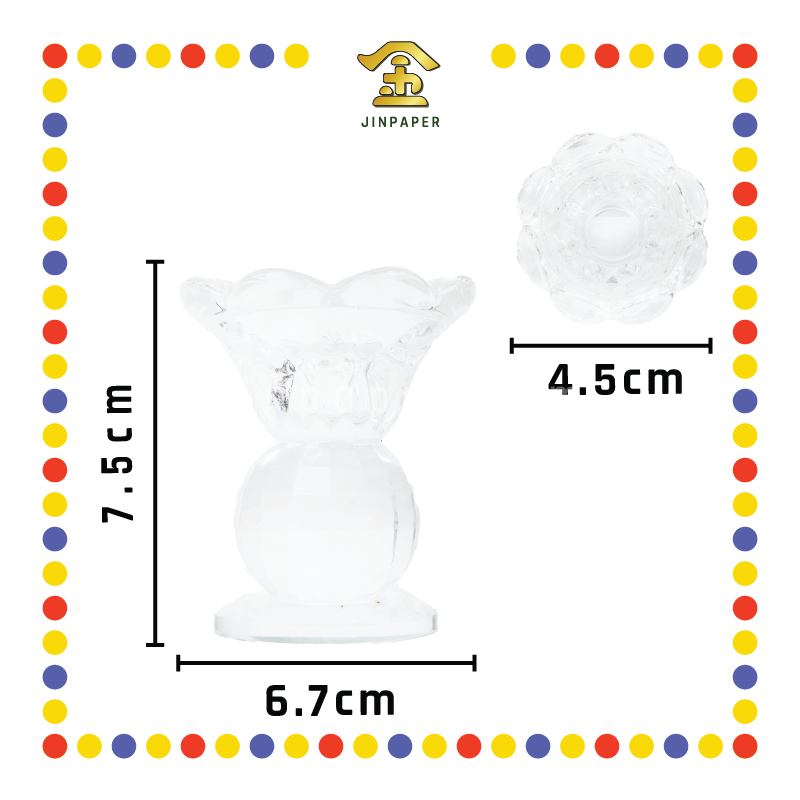 PRAYING CANDLESTICK 1号 水晶烛台