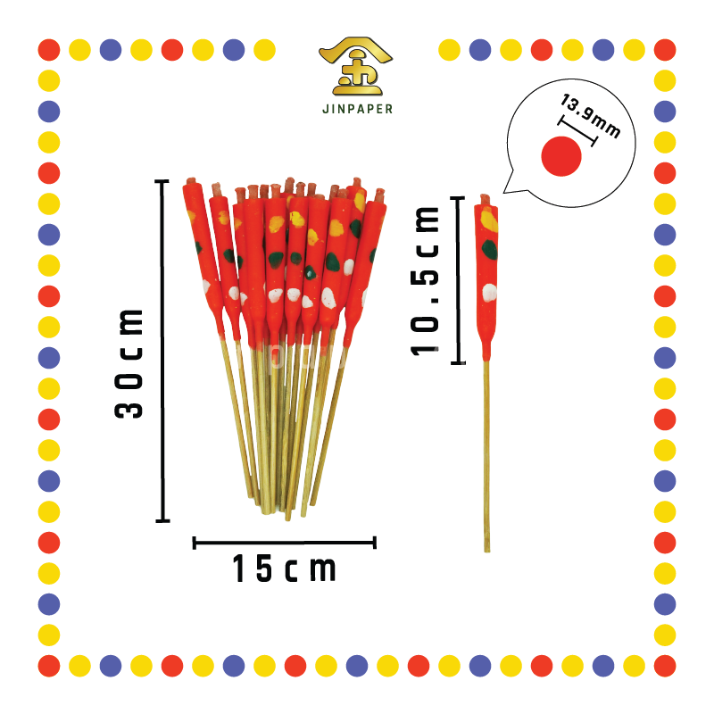 JOSS CANDLE (箱)1两脚烛(10kg) (蜡烛)