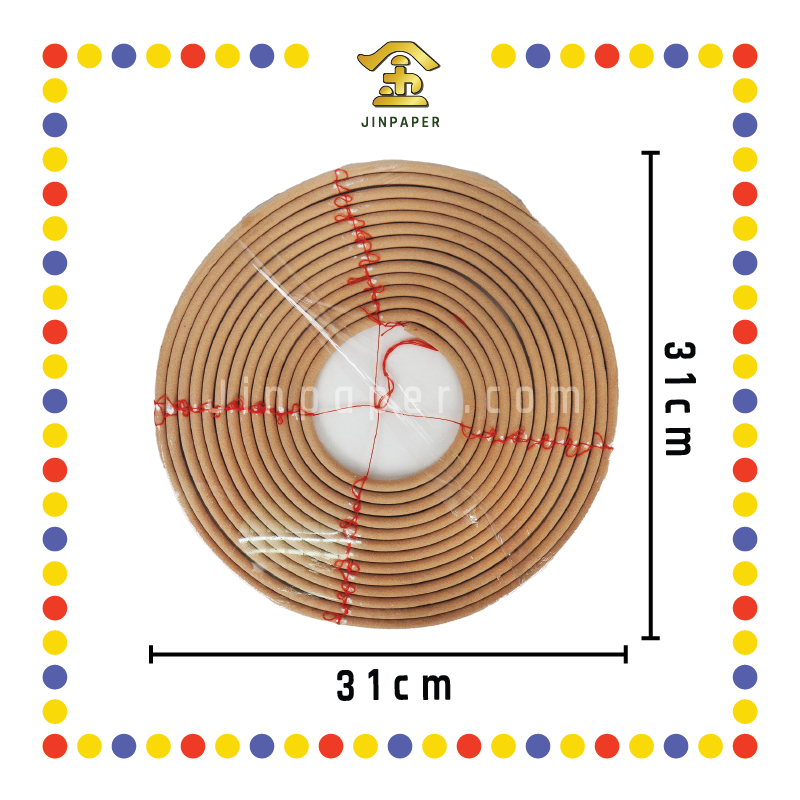 INCENSE COIL 1尺 3天塔香