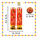 JOSS CANDLE【1日/3日/5日/7日】红玻璃水晶斗烛 (蜡烛)