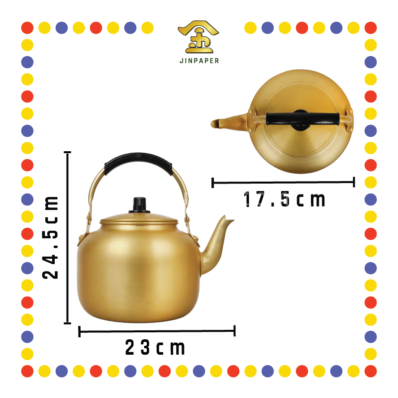 KETTLE 2.0LT 金色水壶