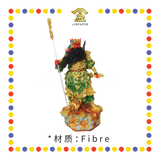 PRAYING  STATUE 21寸 彩色按金箔立九龙关公