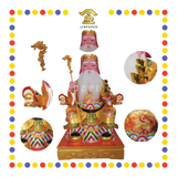 PRAYING  STATUE 24" 彩色伯公