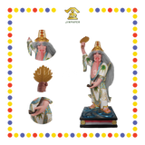 PRAYING  STATUE 24" 彩色立体大二伯爷