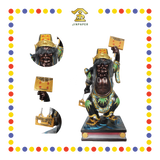 PRAYING  STATUE 24" 彩色立体大二伯爷