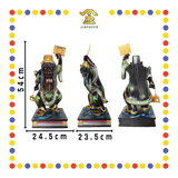 PRAYING  STATUE 24" 彩色立体大二伯爷