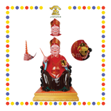 PRAYING  STATUE 24寸 皇帽红衣MISAI拿督公-刀