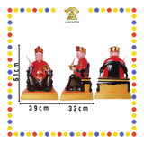 PRAYING  STATUE 24寸 皇帽红衣MISAI拿督公-刀