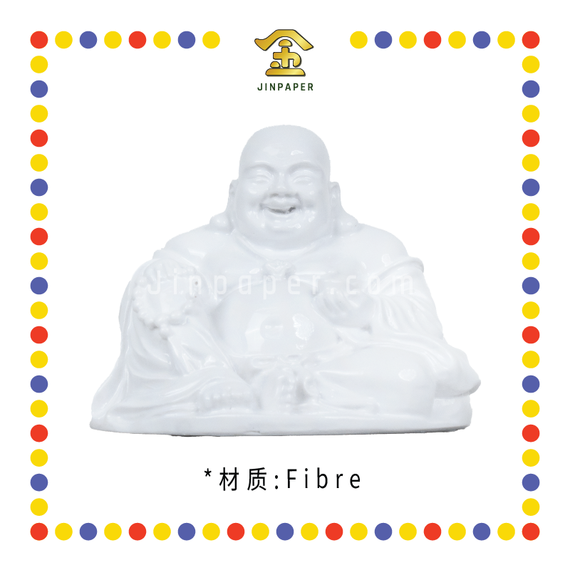 PRAYING STATUE 2寸 白笑佛