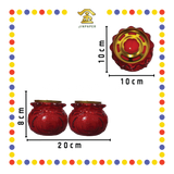 JOSS CANDLE 2号代代有钱酥油烛【红色/黄色】